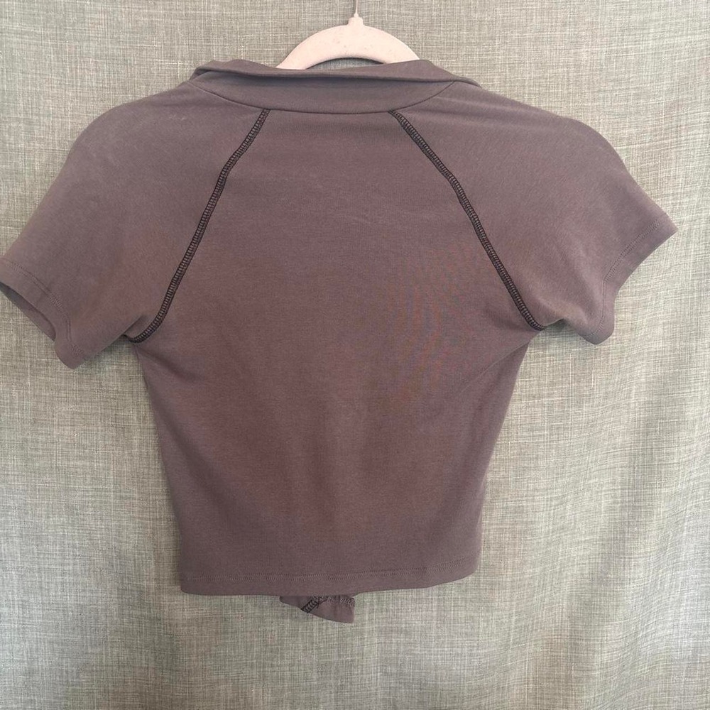 Zip up crop top - Picture 3 of 3